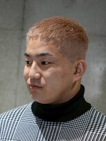 メッツ 原宿(METS)&nbsp;MEN'S/ハイライト×バズカット×フェード/短髪/テーパーフェード