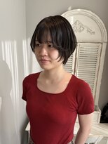 ザザ 高田馬場(ZA/ZA)&nbsp;顔まわりの動きで印象チェンジ！大人かわいいショート