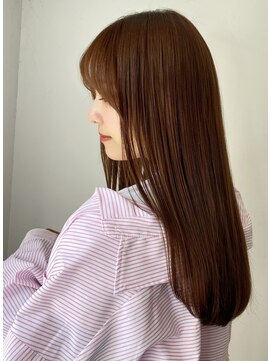 ブレンドバイハピネス(Blend by happiness) 髪質改善トリートメントストレートロングレイヤー20代30代40代