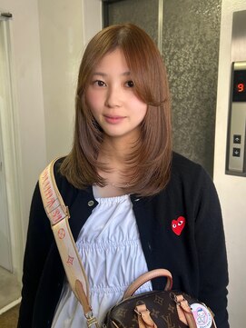 クレム 博多駅店(ChLem) ミディアムレイヤー 髪質改善 カラー ボブ トリートメント