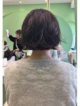 ボヌール 西宮北口(Bonheur) 骨格補正で横顔美人に。ボリューム不足を補うふんわりボブ