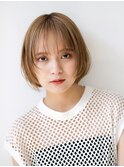ナチュラルショートボブ