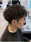 MEN’S HAIR/ルーズショート/下ろしスパイキーショート/伊勢崎市