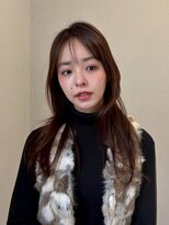 カゼ ダイカンヤマ Kaze DAIKANYAMA&nbsp;韓国ロングレイヤー / シースルーバング