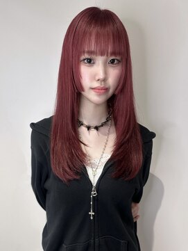 アクシス ナゴヤ(AXIS NAGOYA) イメチェン/ピンクベージュ/アンブレラカラー/前髪/名古屋駅