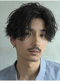 渋谷アクティブショート波巻きスパイラルパーマシャドウパーマ
