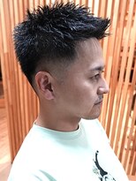 テラス(Terrace) 【30代】爽やかスパイキーショート×フェード【札幌駅/大通駅】