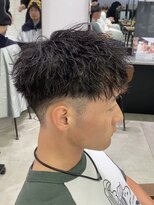 リップス 横浜(LIPPS) ツイストショートマッシュ刈り上げツーブロック