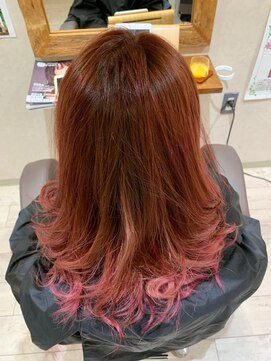 ヘアーメイク レガーレ(Hair make Legare) ノーブルプラムグラデーション