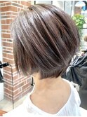前下がりショートボブ