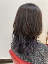 ルッカヘアー(LUCCA HAIR'S) 裾カラー×パープル