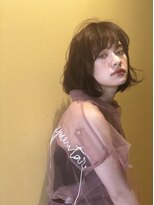 シェス 梅田茶屋町(shes)&nbsp;フレンチボブ×マイルドパーマ