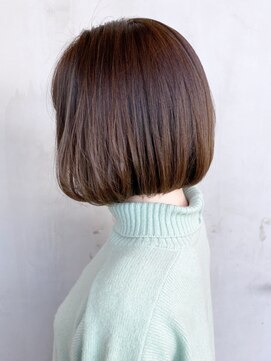 アイティーバイアルバム 藤沢店(IT by ALBUM) 丸みボブ_マッシュショートカーキグレージュ_ba323481