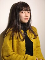 ビィシャイン 小野店&nbsp;透明感のある暗髪ストレート