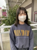 ルッツ(Lutz. hair design)&nbsp;khaki gray