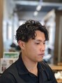 ワンワンオー バーバーショップ コンチネンタル(@110 BARBER SHOP continental)&nbsp;スパイラル風パーマ