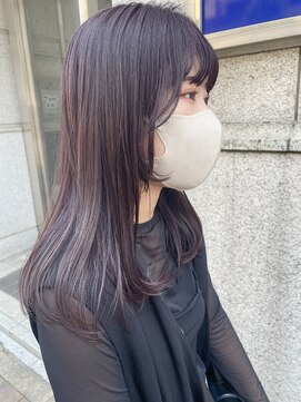 ミラレスカ 栄(MIRA RESCA) パープルカラー×ステップカット