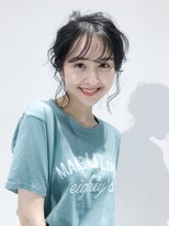 アルバム 池袋(ALBUM) ラフアレンジ_グレージュカラーボブウルフココアベージュ_58738