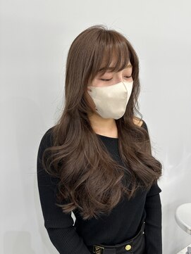ヴァイス 新宿店(VAICE) ゆる巻きロングの韓国ヘア