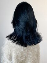 アルバム 渋谷パルコ(ALBUM)&nbsp;ブルーブラックレイヤーカット_チェリーブラウン_ba366934