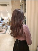 *ラベンダーアッシュ×ピンク*