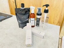 エヌティーヘアー(nt..hair)の雰囲気（ダメージに気を使った、こだわりの薬剤を使用します！）