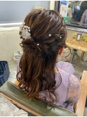 ヘアセット/ヘアメイク/巻きおろし/逆毛/卒業式[新宿/新宿駅]