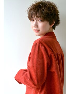 スミス 秋葉原(Smith) マッシュショート/大人ショート/20代30代/オリーブカラー