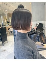 ガリカ 蔵前(Gallica)&nbsp;【佐久間史将】まとまる大人のぱっつんボブ/顎ラインボブ<蔵前>