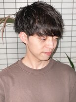 スウェル 船橋店(Swell)&nbsp;ハイライト/マッシュパーマ/ウルフ/アッシュブラック