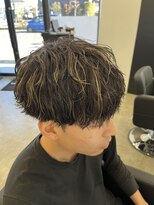 ラッドバイプティパ(rad...by petit-pas)&nbsp;＊波巻きパーマ/メンズハイライト/メンズカット/水戸/パーマ＊