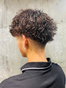 ソレイユ バイ アルフレッド(SOLEIL by alfRed) 束感　ツイストスパイラルパーマ　ツーブロック　フェード