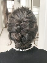 アイズ(I's)&nbsp;パーティーヘア×編み込み