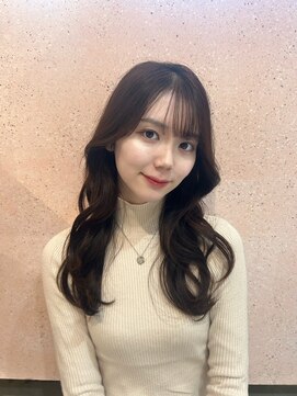 ルームバイシー 新宿(Loom. by Sea) ボブ×チョコレートカラー【髪質改善/新宿/レイヤー/縮毛矯正】