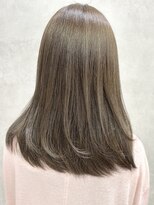 ルノン フィージュ(LUNON fieju)&nbsp;オリーブベージュ/ミディアムレイヤー/ブリーチなし