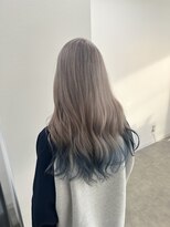 エン(En)&nbsp;【日名田】ホワイトベージュ&水色