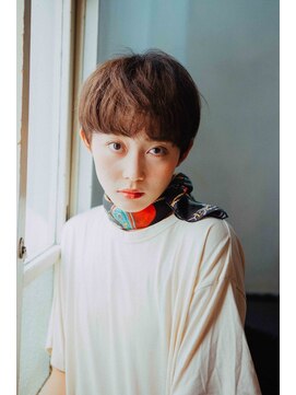 アリウス(ALIUS by posh) 【ALIUS 池袋】モードだけど柔らかいマッシュショート