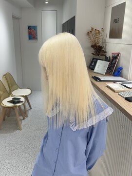 ペレ 渋谷(PELE) 前髪/アンブレラカラー/こなれミディ/イメチェン/ウェーブパーマ