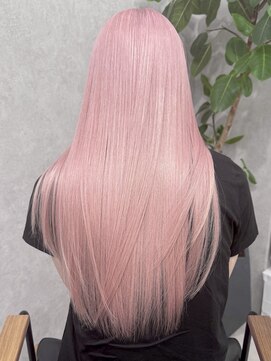 ロウル 渋谷(LOWRL) ホワイトピンク/ブリーチ