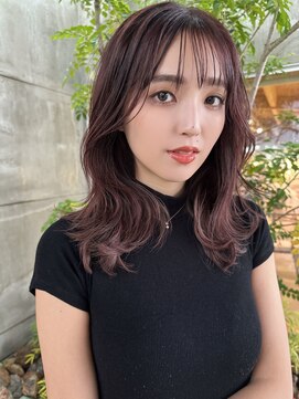 美容室 ビ フェスカ(B FESCA) ハイライト/インナーカラー/20代30代40代/ピンク