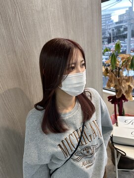 ブランチバイスリール(branch by suri-ru) ピンクブラウン