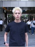 スパイキーショート/抜きっぱなし/ホワイトブロンド