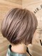 ヴィー ヘアー ファッション バー(VII hair.fashion.bar)の写真/大人女性の魅力を引き出す美しい仕上がり♪白髪を活かしたオシャレなグレイカラーで、上品な艶髪を実現！