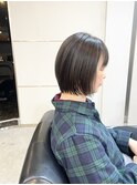 ふんわり柔らかショートボブ
