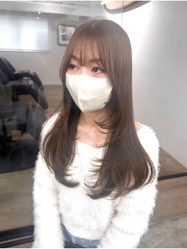 モアナ バイ ヘッドライト 二俣川店(Moana by HEADLIGHT) Moana【二俣川】#レイヤー#フェイスレイヤー#ベージュブラウン