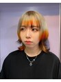 アールイーバイインク 渋谷(Re. by INK.)&nbsp;インナーカラー/渋谷/ウルフカット/髪質改善/エフェクトブリーチ
