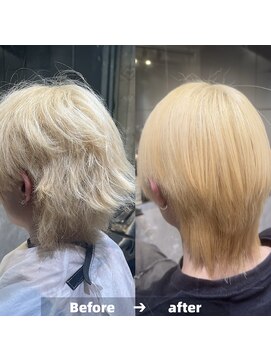 エノア 銀座(ENORE) メンズ縮毛矯正/髪質改善/弱酸性縮毛矯正