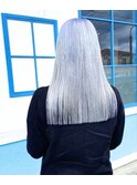 似合わせカットメルティカラー着物フェミニンロング