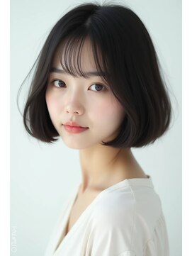 クリアリティ ヘアーサロン 京都駅前本店(clarity hair salon) 【AI解析】面長さんに似合うボブ
