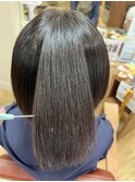 酸性ストレート ショートボブ